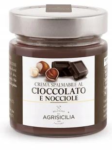 Krem czekoladowo-orzechowy Nicciola 200g - Agrisicilia - Słodkie kremy i masła - miniaturka - grafika 1