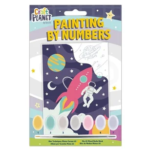 Malowanie po numerach, kosmos - Malowanie po numerach - miniaturka - grafika 1