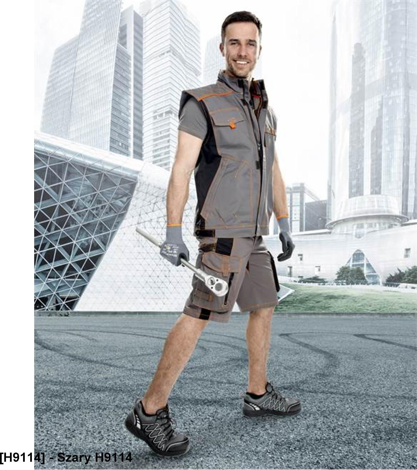 Ardon VISION - kamizelka szara 62