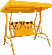 Meble ogrodowe - Elior Dziecięca huśtawka ogrodowa Fino - lew E10397 - miniaturka - grafika 1