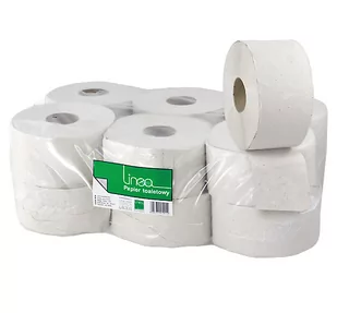 Papier toaletowy Jumbo w roli Linea Trade PT LINEA-szary - Ręczniki papierowe - miniaturka - grafika 1