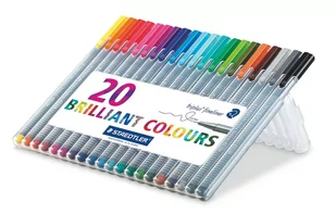 Staedtler Cienkopis Triplus fineliner 0,3 mm 20 kolorów - Przybory szkolne - miniaturka - grafika 1