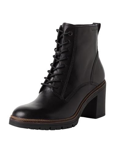 Tamaris Damskie sztyblety 1-25122-43, czarne, rozmiar 37 EU, czarny, 37 EU