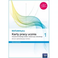 Podręczniki dla liceum - MATeMAtyka LO 1 ZP Karty Pracy NE Karolina Wej,dorota Ponczek - miniaturka - grafika 1