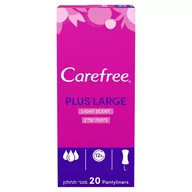 Wkładki higieniczne - CAREFREE Plus Large Wkładki Higieniczne Light Scent 20szt. - miniaturka - grafika 1