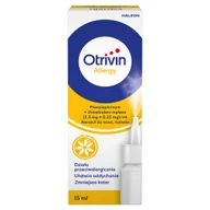 Przeziębienie i grypa - Novartis OTRIVIN ALLERGY aerozol do nosa 15ml - miniaturka - grafika 1