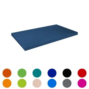 Materac rehabilitacyjny twardy do ćwiczeń, jednoczęściowy, twardy - 200x120x5 cm - Akcesoria do rehabilitacji - miniaturka - grafika 1