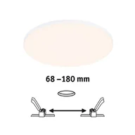 Oprawy, klosze i abażury - Paulmann Veluna Edge IP44 3 000 K Ø 20cm - miniaturka - grafika 1