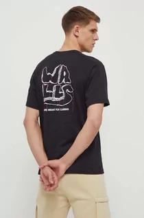 Koszulki męskie - The North Face t-shirt bawełniany męski kolor czarny z nadrukiem NF0A880SJK31 - grafika 1