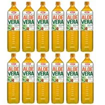 Okf Napój Farmer`s Aloe Vera z cząstkami aloesu Mango Zgrzewka 12 x 1.5 l - Soki i napoje niegazowane - miniaturka - grafika 1