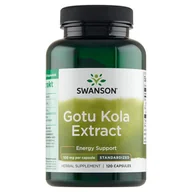 Suplementy naturalne - Swanson - Gotu Kola Extract, 100mg, 120 kapsułek - miniaturka - grafika 1