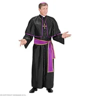 Moda i Uroda OUTLET - Widmann Widmann - Kostium kardinalnej tunika z pelegriną, paskiem, kalotką, duchem, stochem, karnawałem, imprezę tematyczną SA-39911 - miniaturka - grafika 1