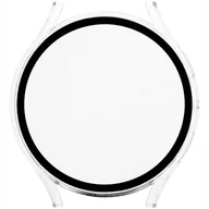 Akcesoria do smartwatchy - Bizon Etui Case+Glass do Galaxy Watch 5 44mm, przezroczyste - miniaturka - grafika 1
