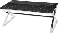 Ławy i stoliki kawowe - Art-Pol Stolik Kawowy Glamour Srebrna Ława 45x120x60 - miniaturka - grafika 1