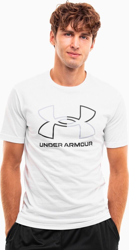 Under Armour Koszulka męska Under Armour GL Foundation Uodate SS biała 1382915 100 2XL