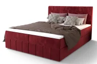 Łóżka - Czerwone tapicerowane łóżko 4 rozmiary W9-F50 - miniaturka - grafika 1
