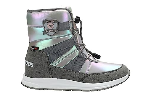 KangaROOS Damskie śniegowce K-ww Mia RTX, Steel Grey Vapor Grey, 36 EU