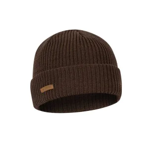 Helikon TEX Czapka WANDERER Merino Wool Earth Brown (CZ-WND-MW-0A) CZ-WND-MW-0A - Odzież taktyczna i umundurowanie - miniaturka - grafika 2