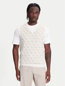 Swetry męskie - Guess Sweter M5YR09 Z3OE2 Beżowy Regular Fit - miniaturka - grafika 1