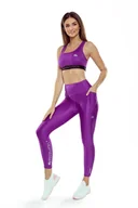 Biustonosze - Rough Radical, Stanik sportowy Sports Bra Speed X, Fioletowy, rozm. L - miniaturka - grafika 1