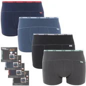 Majtki męskie - 4PAK BOKSERKI PREMIUM C+3 BAWEŁNIANE MĘSKIE ROZMIAR M - miniaturka - grafika 1