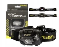 Latarki - ﻿Ładowana, mocna Latarka czołowa Black Cat Night Vision 1500 - miniaturka - grafika 1