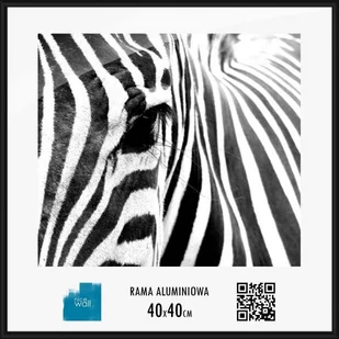 Nice Wall Rama aluminiowa 40x40 cm ALUC240X40 - Ramki na zdjęcia - miniaturka - grafika 1