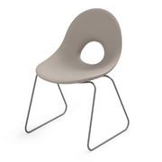 Krzesła - Krzesło Candy Sledge beżowe - Lyxo Design - miniaturka - grafika 1