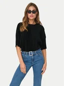 Bluzki damskie - ONLY Bluzka Ravenna 15318506 Czarny Regular Fit - miniaturka - grafika 1