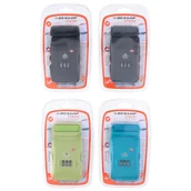 Walizki - ﻿Dunlop - Pasek Do Zabezpieczenia Walizki Bagażu Z Szyfrem Tsa (Niebieski) - miniaturka - grafika 1