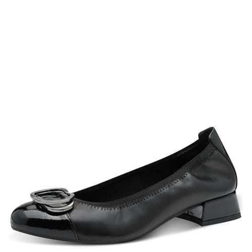MARCO TOZZI Damskie pompy 2-22214-45 czółenka, czarny/Comb, 37 EU, Czarny Comb, 37 EU