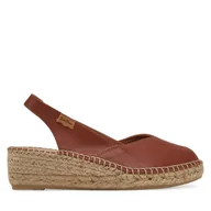 Espadryle damskie - Espadryle Toni Pons Bernia-P Brązowy - miniaturka - grafika 1