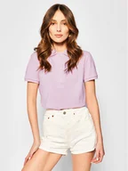 Bluzy damskie - Lacoste Bluza PF5462 Różowy Slim Fit - miniaturka - grafika 1