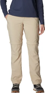 Columbia Silver Ridge Utility Convertible Pant 2037611271, Spodnie, Damskie, Beżowy, Rozmiar: 40 - Spodnie damskie - miniaturka - grafika 1