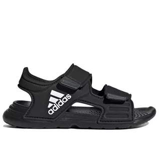 Sandały damskie - Sandały adidas Sportswear Altaswim GV7802 - czarne - Adidas - grafika 1