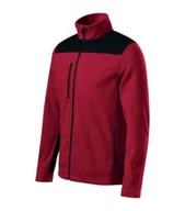 Bluzy męskie - Polar effect izolujący materiał bluza polarowa malfini czerwony jakość 3xl - miniaturka - grafika 1