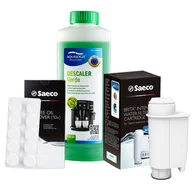 Akcesoria i części do ekspresów do kawy - Zestaw do Ekspresu Philips Saeco Intenza+ Filtr Philips CA6702, Verde 500ml, Tabletki Czyszczące CA6704/60 - miniaturka - grafika 1