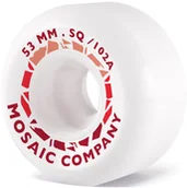 Deski snowboardowe - kółka MOSAIC SQ FLOOR 53 WHEELS White - miniaturka - grafika 1