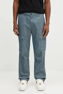 Napapijri spodnie M-Senio Cargo męskie kolor niebieski w fasonie cargo NP0A4IDVG1Y1 - Spodnie męskie - miniaturka - grafika 1