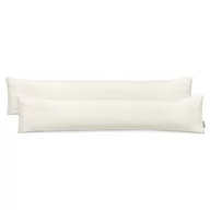 Poszewki na poduszki - Poszewka dekoracyjna AMBER kolor kremowy bawełna 20x145 decoking - CHP/AMBER/ECRU/fi20x145*2 - miniaturka - grafika 1