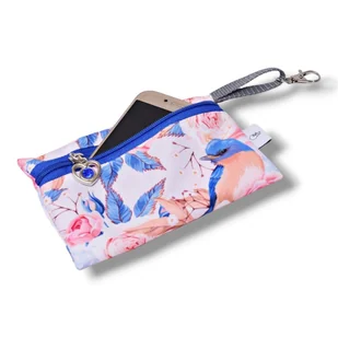Etui na klucze etui na telefon saszetka portfelik sikorka - Etui na klucze - miniaturka - grafika 1
