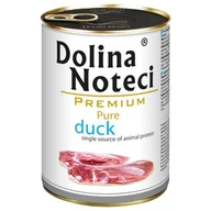 Mokra karma dla psów - Dolina Noteci Premium Pies Pure Kaczka Puszka 400g - miniaturka - grafika 1