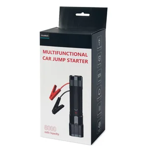 Choetech jump starter z powerbankiem 8000mAh - latarka LED czarny (TC0016) - Urządzenia Rozruchowe - Jump startery - miniaturka - grafika 8