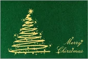 Wycieraczki - Wycieraczka Świąteczna Choinka 8X350X580 Zielona - miniaturka - grafika 1
