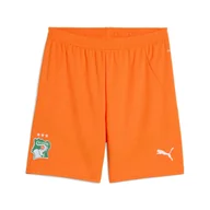 Piłka nożna - Męskie szorty Wybrzeże Kości Słoniowej 2025 PUMA Rickie Orange Jade Frost Green - miniaturka - grafika 1