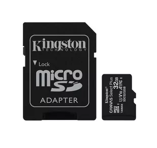 Kingston Canvas Select Plus 32GB (SDCS2/32GB-2P1A) - Karty pamięci - miniaturka - grafika 1