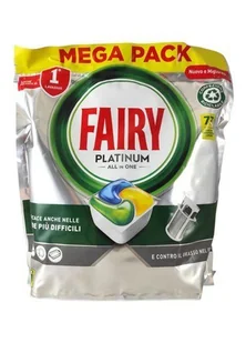 Fairy Platinum Lemon Tabletki do Zmywarki 73szt - Środki do zmywarek - miniaturka - grafika 1