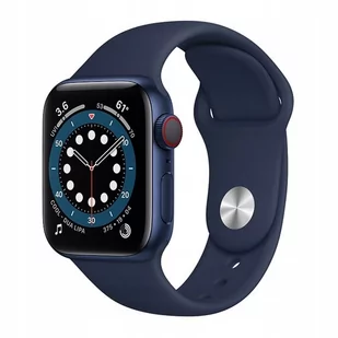PASEK do Zegarka APPLE WATCH GUMOWY 38/40/41mm GRANATOWY - Akcesoria do smartwatchy - miniaturka - grafika 1