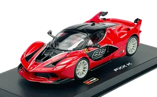 BBURAGO FERRARI FXX K SIGNATURE SERIES CZERWONY 1:43 36906 + GABLOTKA - Samochody i pojazdy dla dzieci - miniaturka - grafika 1