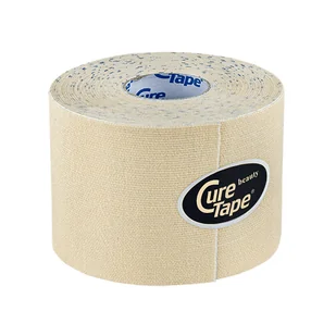 CureTape Beauty, taśma do kinesiotapingu twarzy i tapingu estetycznego, jasnobeżowa, 5 cm x 5 m, 1 sztuka - Akcesoria medyczne - miniaturka - grafika 1